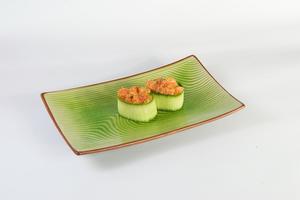 Nigiri losos + kaviár
