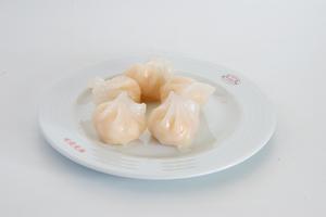 Taštičky vařené v páře s krevetkami