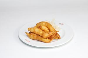 Smažené krevety Tempura