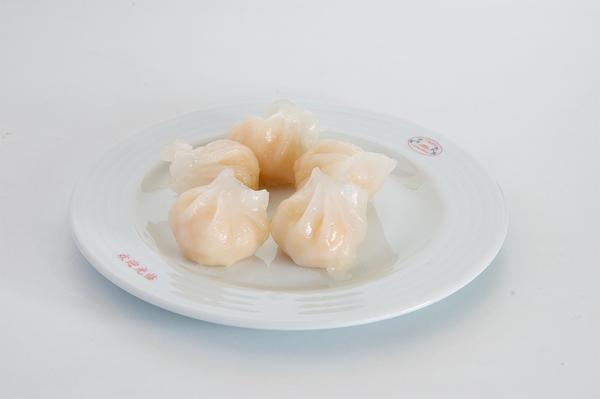 Taštičky vařené v páře s krevetkami